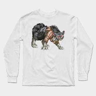 WereCat: Grey Tabby Long Sleeve T-Shirt